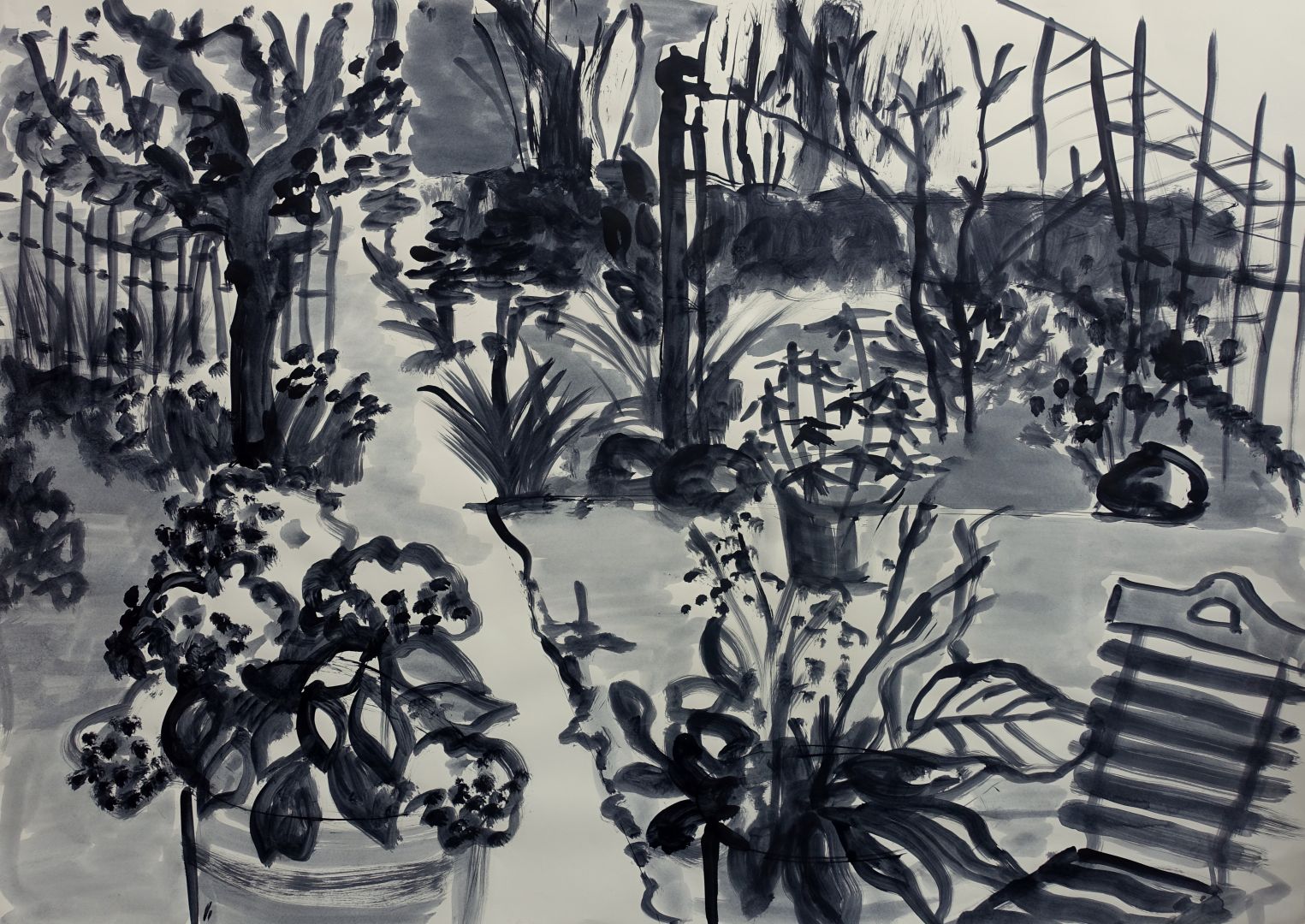 hortensien-im-garten
